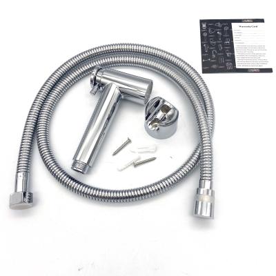 China Hot Sale MSC60327-1 Modern Bathroom ABS Diaper Sprayer Shattaf Bidet Sprayer with SS Hose Toilet ABS Plastic Material Portable Shattaf for sale