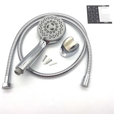 China With MSC60104-1 Slide Bar Works More ABS Shower With 1.5m Stainless Steel Hose And Bracket Hand Shower Set Shower Head for sale