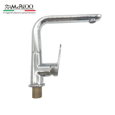 China MCPOLOO Modern Hot Selling Single Handle Hot/Cold Water Deck Mounted Kitchen Faucet for sale