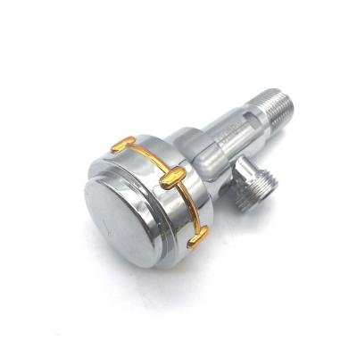 China MAV10104 TOILET Stainless Steel Angle Valve Handle Large Gold Colors High Quality Fish Stop Valve Angle Valve Quickly 1/2 for sale