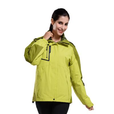 China Custom Winter Women Battery Powered Rechargeable Carbon Fiber Anti-UV Heated Ski Jacket for sale