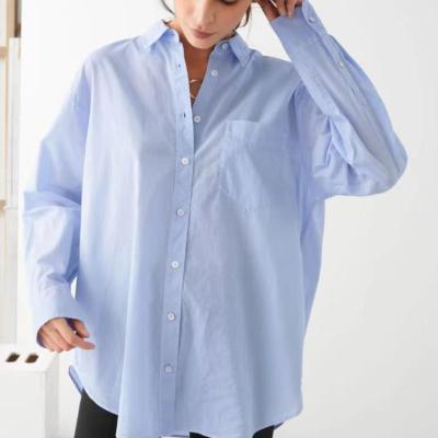 China Fashion and elegant women's anti-pilling blouse, beauty intellectual shirt for sale