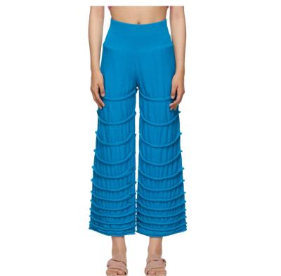 China Blue Wavy QUICK DRY Lounge Pants for sale