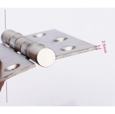 China Soft close Good Price Of Good Quality Sliding Bathroom Door Hinges 38*25*0.8Mm Soft Close Butt Hinge for sale