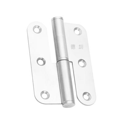 China Soft close Good Price Of Good Quality Glass Door Hinge 90*75*2.5Mm Soft Close Lift Off-Squre Conner Lift Off Hinge for sale