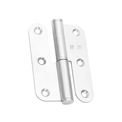 China Soft close Manufacturer Supplier China Cheap 90*75*2.5M Lift Off-Round Conner Stainless Steel Lift Off Hinge for sale