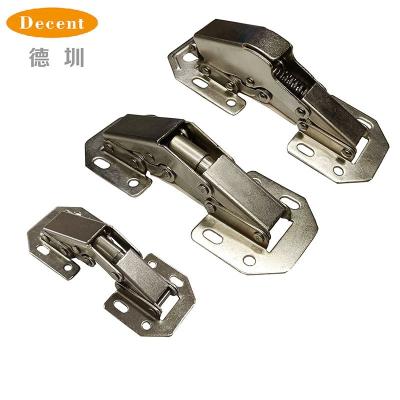 China Modern 4 Inch Hidden Hinges Kitchen Cabinet Hinges Invisible bar counter Frog Hinge Without Drilling for sale