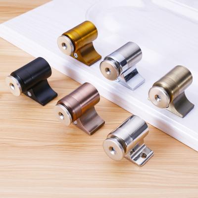 China Modern Cheap Price Zinc Floor Door Catch Anti-collision door stopper Sliding Magnetic Door stopper for sale