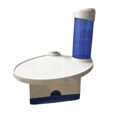 China Plastic Built-Up Dental Unit Spares Tissue Box And Cup Holder for sale