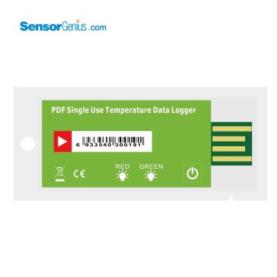 China YSUP-15 90days YSUP-15 Cold Chain Temperature Logger Disposable Data Logger for sale