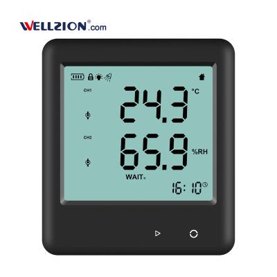 China YDP-20 Large Temperature Humidity Data Logger Pdf Auto Report LCD YDP-20 for sale