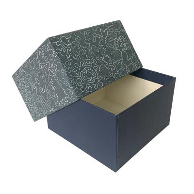 China Wholesale Custom Earth Cover Box Square Box Sky and Sky and Earth Cover Box Gift Box Packaging for sale