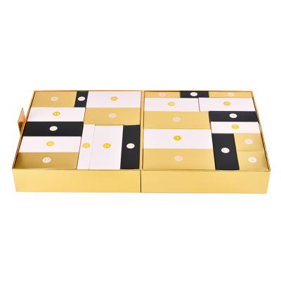 China Recycled Shanghai Factory Materials China Custom Advent Calendar Cardboard Box for sale