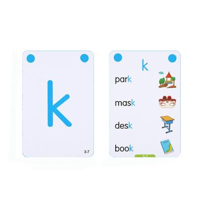 China Factory Custom Kids Art High Level Education Study Learning Manhattan Flash Cards Or Metal Flash Cards for sale