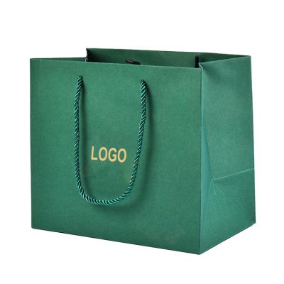 China High Quality Cheap Customized Recyclable Kraft Paper Bags With Logo For Clothing Designed for sale