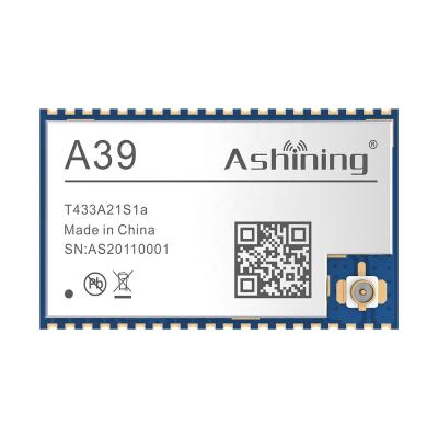 China 2021 A39 LoRa module SX1262 433mhz 100mW 5KM Long Range RF Transmitter and Long Distance Receiver Wireless Transceiver Module for sale