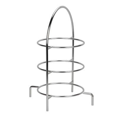 China Eco-Friendly High Quality Stainless Steel Metal Stand Weeding Metal Cake Set Wedding Cake Stand for sale