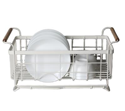 China Dish Stocked Drying Rack Stainless Steel Kitchen Storage Rack Tableware Buffet Dish Rack for sale