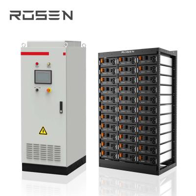 China Rosen ESS 150KW Hybrid Energy Storage Devices 300KWH Storage With Household Battery Storage RS150KWH-ESS for sale