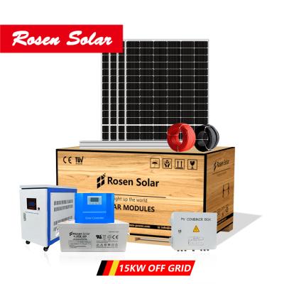 China Home 15 kw off grid solar system 15kw power solar system energia solar system for sale