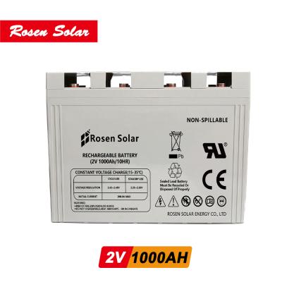 China Electric Power 2021 Hot Sales 1000Ah Rosen Systems For 2V Gel Sealed Lead Acid Battery for sale