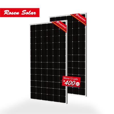 China Mono Solar Powered Photovoltaic Solar Module 5BB 72cells Black System Solar Panel for sale