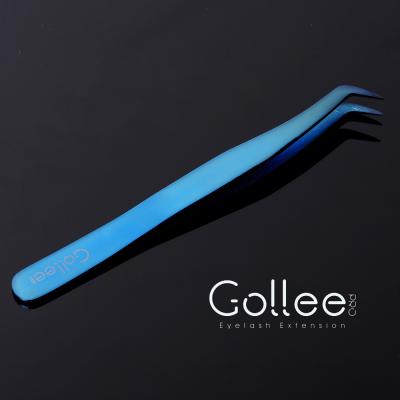 China Stainless Steel Lash Applicator Tweezer Eyelash Extension Lash Applicator Tweezer Perfect Precision for sale