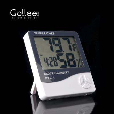 China Indoor Digital Temperature Hygrometer Gollee Monitor Temperature and Humidity Digital LCD Temperature Hygrometer for sale