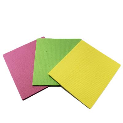 China Sustainably Clean Kitchen Cellulose Sponge Cloth Cleaning Super Absorbent for sale