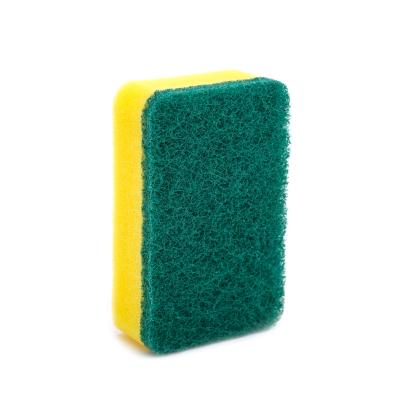 China Sustainable Sponge Kitchen Pad Wash Cute Microfiber Kitchen Sponge Custom Kitchen Sponge Eco Friendly for sale