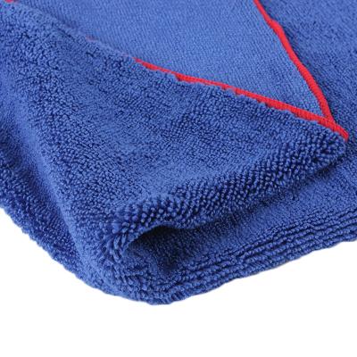 China Long Lasting Short Pile Microfiber Car Care Towel / Drying Towel / Cleaning Towel for sale