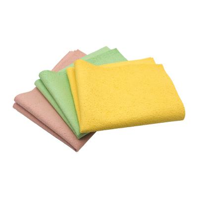 China Hot-selling sustainable household glass cleaning drying super absorption water microfiber towel edgeless cleaning cloth for sale