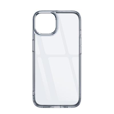 China Soft 1mm Tpu Shockproof Ultra-thin Clear Clear Transparent PC Phone Case For Iphone 11 12 pro 13 X Max Se 2022 Cover for sale