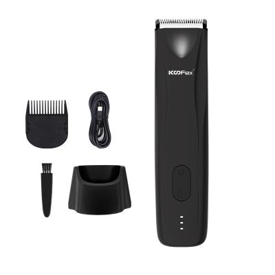 China Waterproof Wet Dry Groin Hair Trimmer Body Shaver Groomer for sale