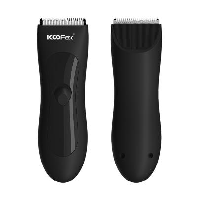 China Waterproof Groin 240 Volt Hair Clippers , Lithium Battery Mens Body Groomers for sale