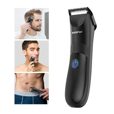 China Skin Safe 5V Waterproof Hair Trimmer For Men'S Body USB Charging ROHS for sale