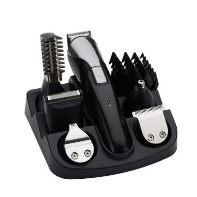 China Cabelo Barber Hair Cutting Kit, 6In1 à prova de choque de Skinsafe e grupo do ajustador da barba à venda