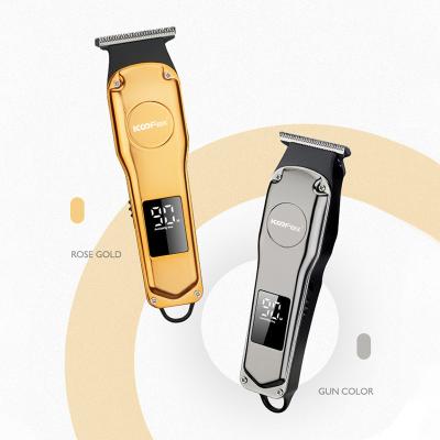 China Preparação sem corda Clippers da exposição do LCD, cabelo zero antiferrugem Clippers de Gap à venda