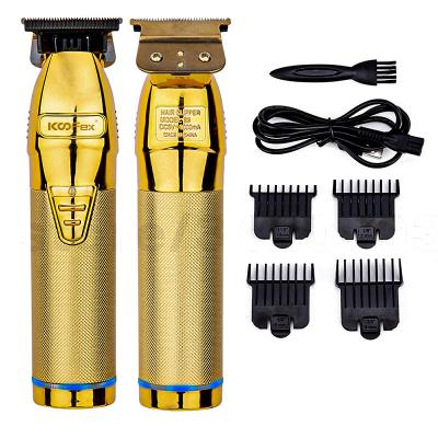 China Goldnull gespalteter drahtloser Haar-Trimmer 10W wieder aufladbares Skinsafe zu verkaufen