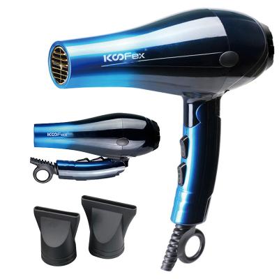 China Professional Salon Foldable Hair Dryer Practical 50Hz Anti Static for sale