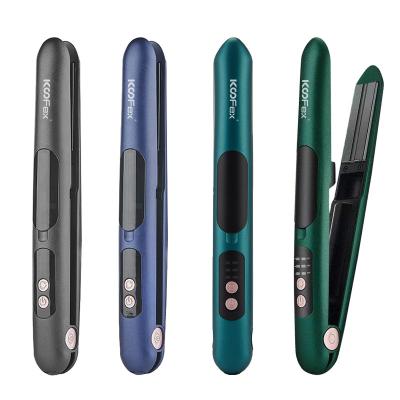 Chine Anti frisottez 2 en 1 fer plat de Mini Cordless Hair Straightener Ceramic portatif à vendre