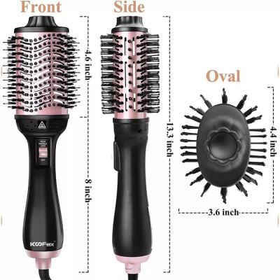 中国 4in1熱気イオン多機能のヘアー ドライヤーのブラシ110-220V Multiscene 販売のため