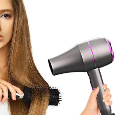 China Professional Negative Ion 1800W Powerful AC Motor Gray Nylon Hair Dryer for sale