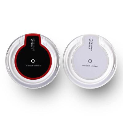 China Support fast charging crystal K9 wireless charger is suitable for mobile phone Qi standard wireless charger transmitter for sale