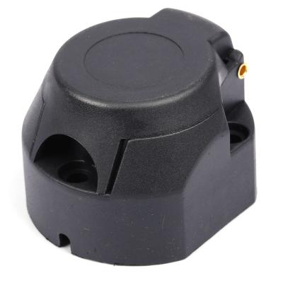 China European Used Trailer Truck Truck Trailer Connector 12V N And S Type 7 Pin Electrical Trailer Socket Plug for sale