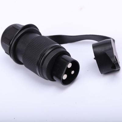 China 7 Pin Trailer Parts New Arrivals In 2021 4 Pin Plug And Socket Kit Flat Trailer Adapter Connector for sale