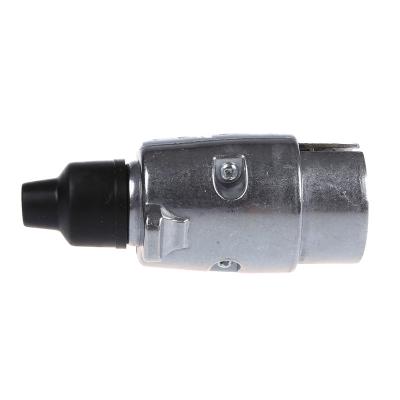 China Used Hot Sale 7 Pin Trailer Plug Heavy Round Terminal Connector 7 Pin Wiring Connector Cable Trailer Adapter for sale