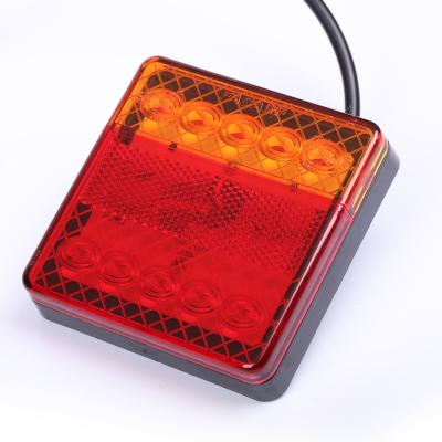 China Wholesale Customized 2022 Design High Quality 10pcs Led AUS SQUARE Tail Light JH131 for sale