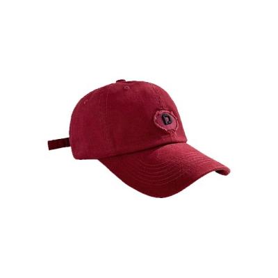 China breathable & Custom Wholesale Waterproof Logo Cotton Light Outdoor Baseball Hat Men's and Women's Alphabet D Hat Sports Hats for sale