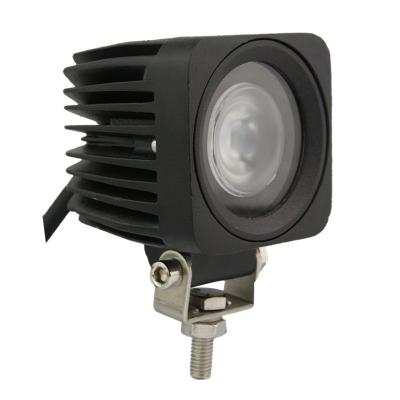 China 2 Inch 10W Auto Parts Truck Tractor Motorcycle Light Led Flood Light Beam 12volt Good Quality LED Long Lifespan Waterproof Work Light With E-Mark for sale